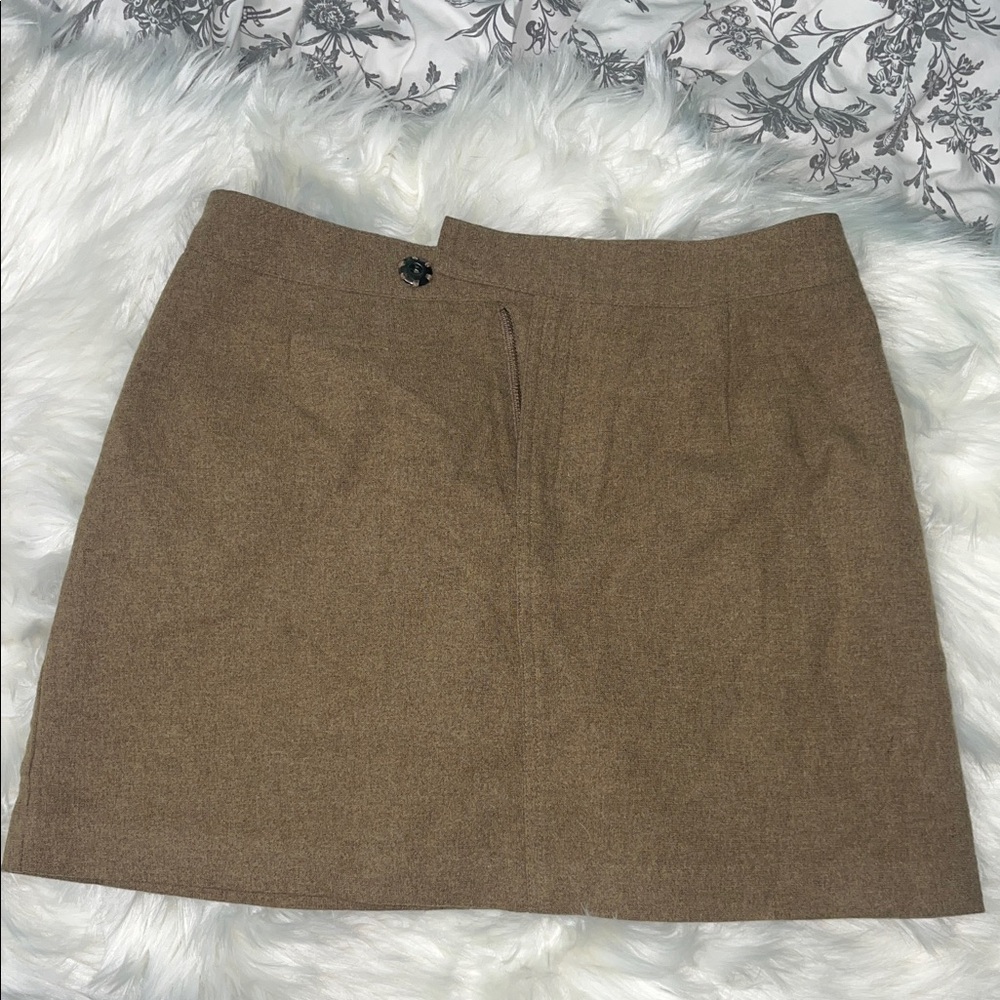 American Eagle Outfitters Tan Mini Skirt